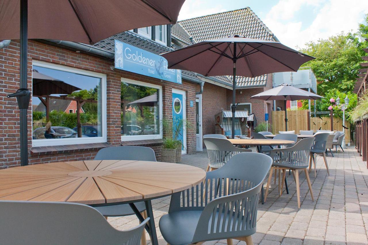 Hotel Garni Goldener Anker Greetsiel Exterior foto